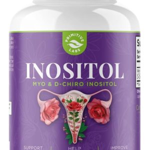 #1 New Myo-Inositol & D-Chiro Inositol Supplement | Happy Hormones Balance for PCOS, Ovulation, Ovarian Support & Fertility for Women | Ideal 40:1 Ratio | Ovasitol | 3rd Party Tested – 60 Capsules