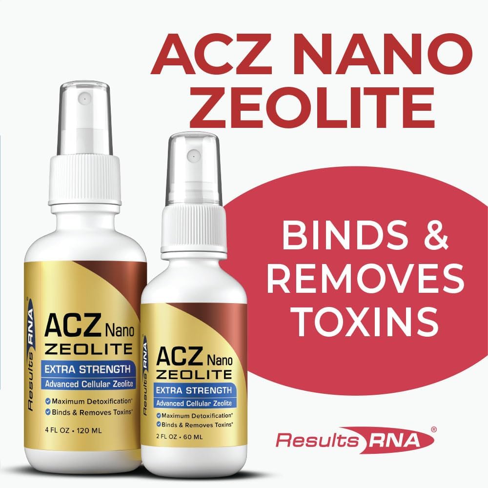 Results RNA – Ultimate Body Detox Extra Strength System – ACS 200 Silver/ACZ Nano Zeolite/ACG Glutathione are Clinically (2 oz) - Image 7