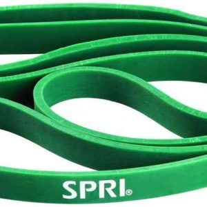 SPRI Superbands – Resistance Band for Assisted Pull-ups, Core Fitness, and Strength Training Resistance Exercises – Versatile Tool for Flexibility, Stamina, and Balance – 0.75″, Green