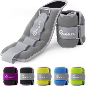 Ankle Weights for Men Women Kids, Leg Arm Wrist Weights with Adjustable Strap for Running, Gymnastics, Aerobics,Gym, Fitness