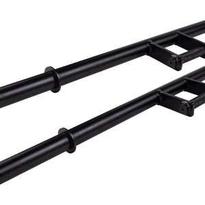 (BSTFWH Farmer Walk Bar Handles for Strength Training, Workout Equipment with 12″ Weight Collars, Ideal for Carry Exercise, Pairs