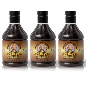 Chaka’s MMM Sauce Original Marinade (34oz) – Pack of 3 – Keto, Sugar Free, Low Carb Marinade