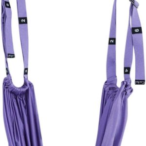 Flurries👍 Aerial Yoga Door Hanging Trapeze Sling Kit – Air Flying Yoga Hammock Swing Set – Antigravity Inversion Tool – Gravity Yoga Exercise Flexibility Trainer for Beginner Gym Home Fitness