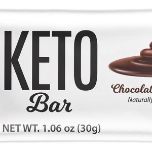 Genius Gourmet Gluten Free Keto Protein Bar, Chocolate Keto Bars, Premium MCTs, Low Carb, Low Sugar (Chocolate Dream, 12 Count (Pack of 1))