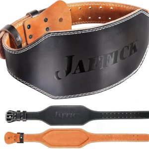 Genuine Leather Weight Lifting Belt for Men Gym Weight Belt Lumbar Back Support Powerlifting Weightlifting Heavy Duty Workout Training Strength Training Equipment