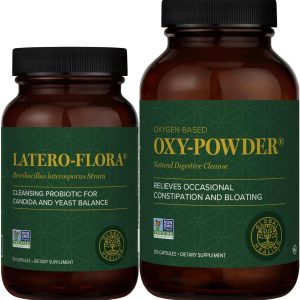 Global Healing Center Colon Cleanse Program, 6-Day Quick Cleanse with Step-by-Step Instructions – Oxygen Based and Natural Colon Cleanse Paired with Probiotic Supplement for Healthy Digestion Support