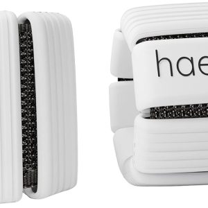 Haelo Hoops – Set of 2 (1lb Each) | Adjustable Wearable Wrist & Ankle Weights for Men and Women | Yoga, Dance, Barre, Pilates, Cardio, Aerobics, Walking