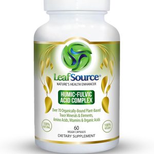 Humic Fulvic Acid 60 vcap 77 Trace Minerals Electrolytes Collagen Vitamins Superior Humic to Fulvic Ratio More Energy Better Gut Health Joint Health Hydration Nutrient Absorption
