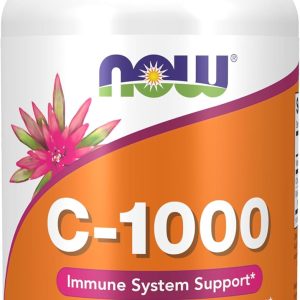NOW Foods Supplements, Vitamin C-1,000 with 100 mg of Bioflavonoids, Antioxidant protection*, 100 Veg Capsules