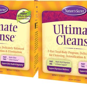 Nature’s Secret Ultimate Cleanse Two 120 Tablets (Pack of 2)