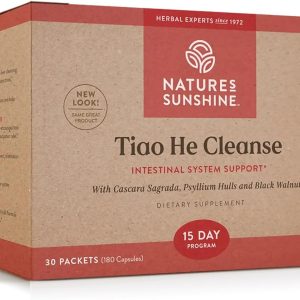 Nature’s Sunshine Tiao He Herbal Cleanse | Cleanse and Detox the Colon and Liver with Traditional Chinese Herbs