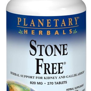 PLANETARY HERBALS Stone Free, Herbal Support for Kidney and Gallbladder, 270 Count
