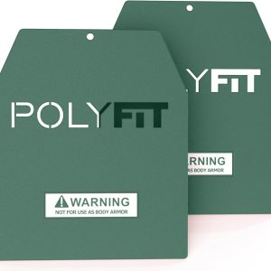POLYFIT Weight Vest Plates – Weighted Plates for Strength Training Weight Vests – 4lb, 6lb, 9lb, 14lb, 19lb Pairs