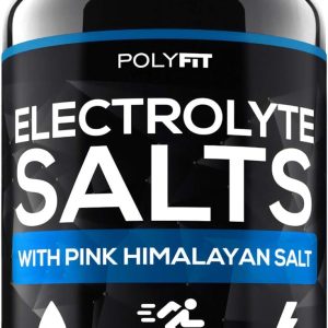 Polyfit Electrolyte Salt Tablets – 100 Pills – Electrolytes Replacement Supplement for Rapid Hydration