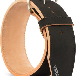 Powerlifting Belt/Weight Lifting Belt – 4 Inches Wide – No Taper for Maximum Support & Protection