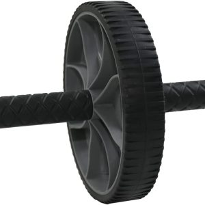 Ram® Ab Abdominal Exercise Roller Body Fitness Training Machine ABS Wheel Gym Tool Black