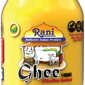 Rani Ghee Pure & Natural from Grass Fed Cows (Clarified Butter) 32oz(2lbs) 908g ~ Glass Jar | Paleo Friendly | Keto Friendly | Gluten Free | Kosher | Product of USA