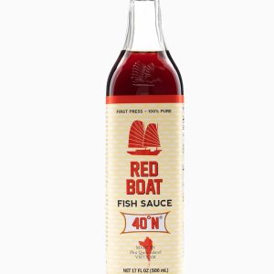 Red Boat Fish Sauce | Premium 40°N Fish Sauce made with just 2 ingredients in Vietnam | Keto, Paleo & Whole 30 | Gluten and Sugar free | 17 fl oz