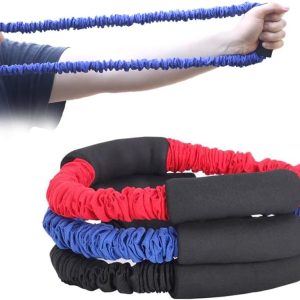 SOPOGER Archery Bow Trainer Rubber Stretch Bands 25-45 Lbs Draw Strength Training Device Aids Release Trainer Exerciser Workout Resistance Practice Equipment for Archery Bow Accessories