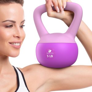 Soft Kettlebells, Serenilite Kettlebell Sets, Kettle Bell Sets for Women & Men, Safe Strength Training Kettlebells, Kettlebell Weights for Home Workouts & More.