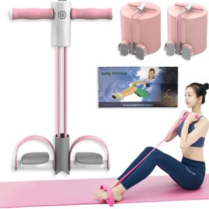 Swarous Multifunctional Pedal Puller Resistance Rope, 2024 New 4/6-Tube Yoga Tension Rope, Pedal Pulling Resistance Rope – Versatile Workout Tool for Full-Body Fitness