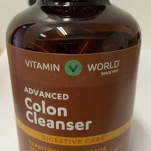 Vitamin World Colon Cleanser Digestive Care Colon Health 240 Rapid Release Capsules
