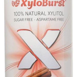 XyloBurst – Xylitol Mints | Sugar Free Breath Mints for Oral Health | Gluten Free, Vegan, Keto Friendly | Aspartame Free Mints | Cinnamon | 200 Count Jar