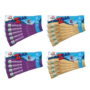 Zbar Snack Bars – Variety Pack – Soft Baked – 10-12g Whole Grains – Organic – Non-GMO – Plant-Based – 1.27 oz. (18 Count)