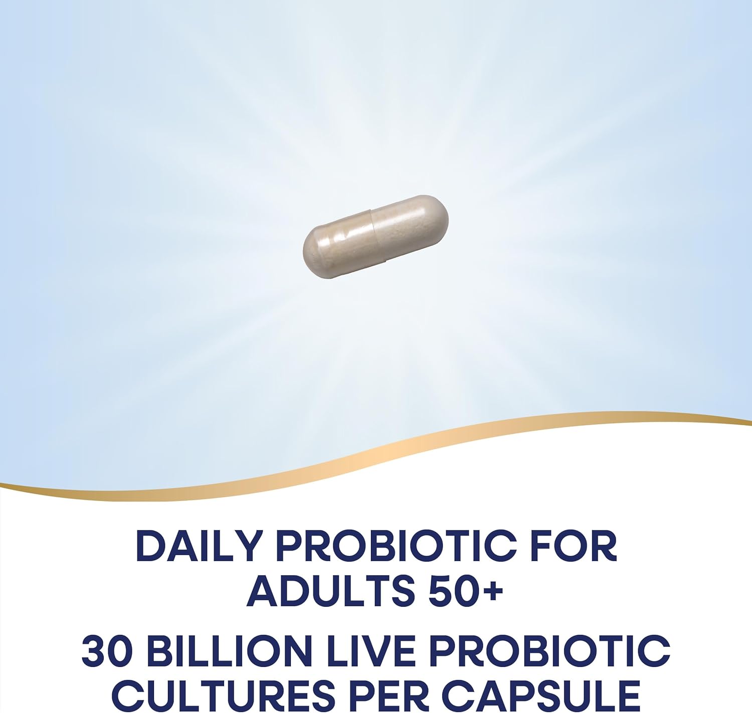 Nature's Way Fortify 50+ Daily Probiotic for Men and Women, 30 Billion Live Cultures, Colon, Digestive, and Immune Health Support* Supplement, 30 Capsules (Packaging May Vary) - Image 3