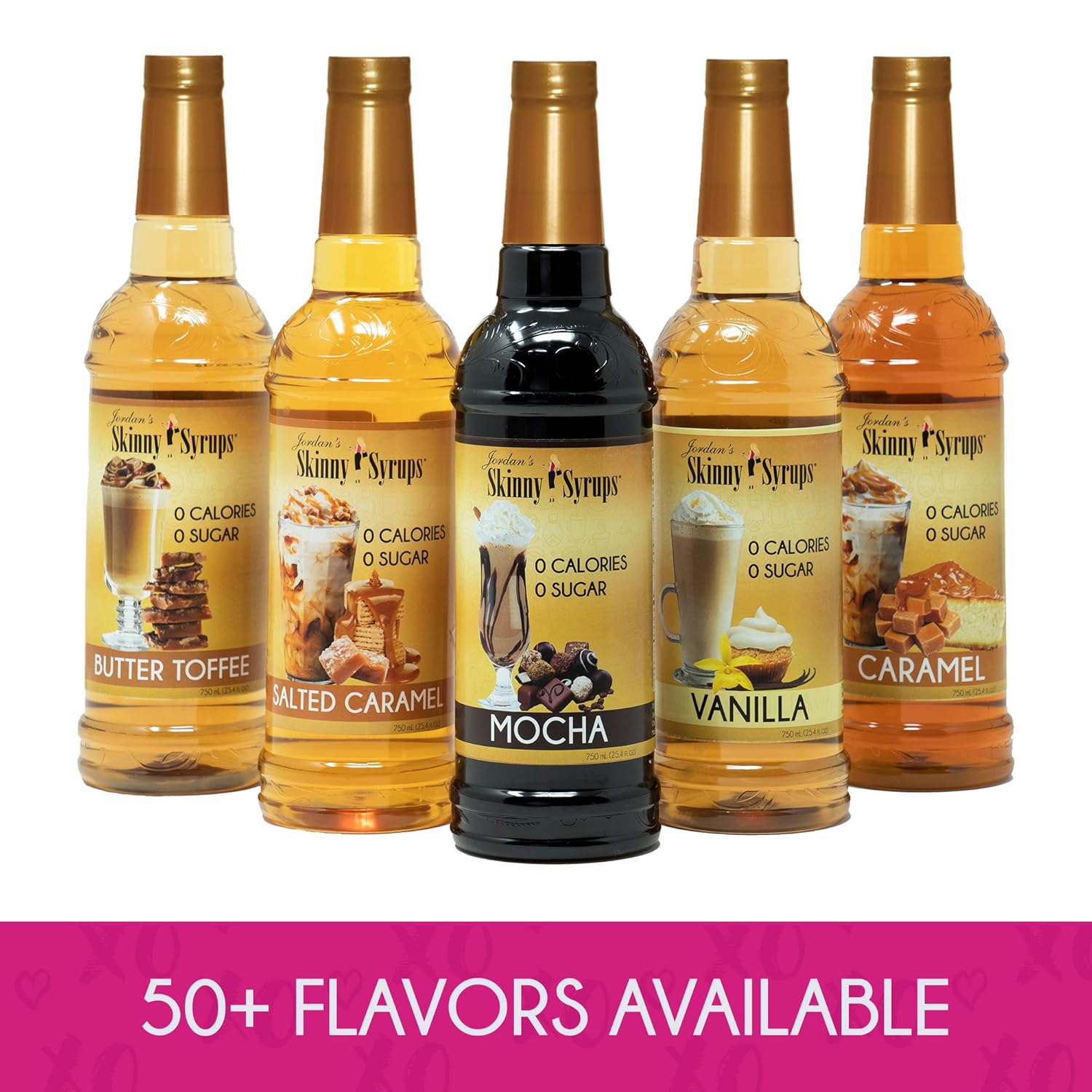 Jordan’s Skinny Syrups Mocha, Sugar Free Coffee Flavoring Syrup, 25.4 Ounce Bottle - Image 12