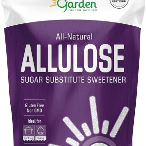 Health Garden Allulose Sweetener – Gluten and Sugar Free – Zero Net Carb – Non GMO – Kosher – Keto Friendly (12 OZ)