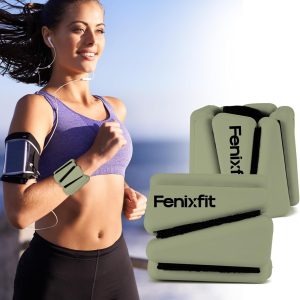 Ankle Wrist Weights for Women Adjustable Ankle Weights Set of 2 (1Lb Each) Wrist and Ankle Weights for Women Men Strength Training Home Gym Running Yoga Pilates Exercise Walking Ballet Travel