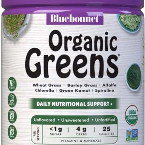 Bluebonnet Nutrition Super Earth Organic, Green Powder, 7.4 Oz