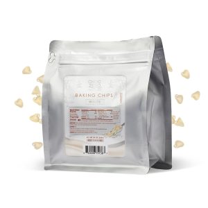 ChocZero White Chocolate Chips – Sugar Free, Low Carb, Keto Friendly, Gluten Free – 20 Ounce Bulk Bag for Baking Keto Diet Cookies and Dessert