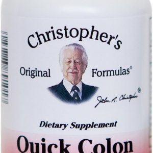 Christopher’s Original Formulas Quick Colon Part 1, Colon Health Support, 100 Veg Caps