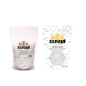 Cinnamon and Lemon KETO Xylitol Candy Chips – SNØ 1LB Bag – Sugar-Free Candy With Only 2 Ingredients | Low Carbs, Diabetic-Friendly, Non-GMO, Vegan, GF & Kosher | Purest candy in the world!