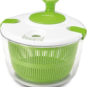 Cuisinart Large Salad Spinner- Wash, Spin & Dry Salad Greens, Fruits & Vegetables, 5qt, CTG-00-SAS