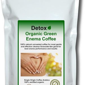Detox Organic Green Enema Coffee (1 Pound) – Germany’s No.1 for Therapy (Gerson), Weight Loss, Detox and Cleansing – GMP certified, Lab tested, Mold Free