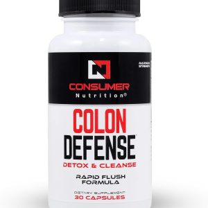 Digestive Supplements – Colon Cleanse Detox for Optimal Liver, Gut & Digestion Bowel Cleanse – Cascara Sagrada, Senna Leaf, & Psyllium Husk Capsules 30 Capsules