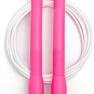Elite SRS Fit Rope or Fitness – Premium 4mm Pvc Speed Jump Rope – Indoor and Outdoor Exercise – Adjustable Cables for Exercise, Aerobic Exercise, Gym & Home Fitness Workouts & More