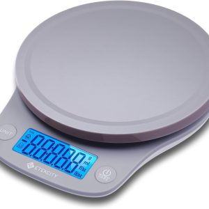 Etekcity 0.1g Food Kitchen Scale, Digital Ounces and Grams for Cooking, Baking, Meal Prep, Dieting, and Weight Loss, 11lb/5kg, Gray