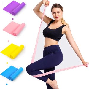 Exercise Tube Band,Resistance Bands, Workout Body Building Fitness Equipment Tool for Home Workout, 4 Color Yoga/Pilates/Arms Pull Up Strength Training,Set of 4 Piece