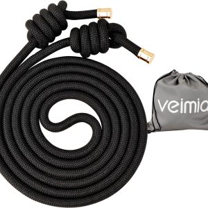 Flow Rope for Fitness High Performance Double Woven Workout Rope Adjustable Flow Jump Rope for Men Women Training Indoor Outdoor Cardio Exercise Rope for beginner
