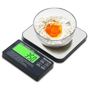 Food Scale, 2024 Newly Split Designed 33lb Digital Kitchen Scale with 7 Units Tare Function & LCD Display,1g Precise Graduation Food Scale Weight for Baking/Cooking/Dieting/Meal Prep