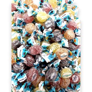 Gourmet Bonelle Italian Sugar-Free Fruit Jellies -1.5 lbs Individually Wrapped Sugar-Free Candy for Diabetics- Mandarin, Lemon, Strawberry, and Blackberry Flavors-Vegan & Gluten-Free(Approx 160 pieces 24 oz)