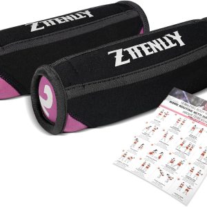 Hand Weights Sets for Walking – Comfort Fit – 1lb, 2lbs, and 3lbs Soft Walking Weights sets for Women & Men in Physical Therapy, Jogging, Running, and Aerobics