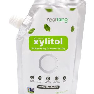Healtang Xylitol Natural Sweetener Sugar Substitute – Control Blood Sugar, Diabetic Friendly, Keto Friendly For Baking, Coffee, Non-GMO, Sugar Replacement (1.0 lbs/454g)