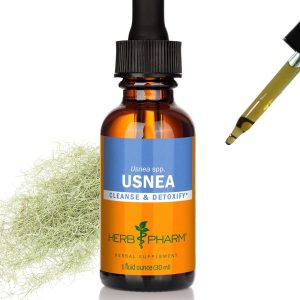 Herb Pharm Usnea Liquid Extract for Cleansing and Detoxification – 1 Ounce (DUSNEA01)