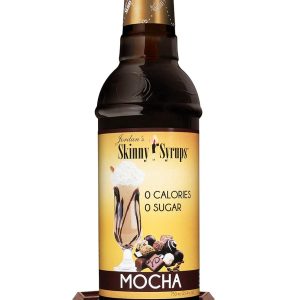 Jordan’s Skinny Syrups Mocha, Sugar Free Coffee Flavoring Syrup, 25.4 Ounce Bottle