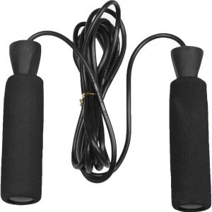 Jump Ropes for Fitness,Anti-Slip Handle Tangle-Free Bearing Exercise Skipping Jumping Rope Fitness Tool Black